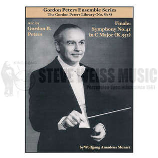 Mozart-Finale: Symphony No. 41 arr. Peters (SP)-X/5M/CB