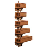 Ron Vaughn Asonesprit Vertical Temple Blocks (Set of 5)