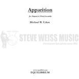 Udow-Apparition (Wind. ens. version) (StSP)-solo 5T/wind ensemble