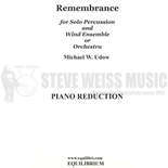 Udow-Remembrance (Piano red.) (SP)-Solo V/P/PN