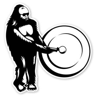 Steve Weiss Music 4" King Gong Sticker