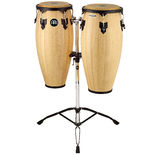 Meinl Headliner Wood Conga Set with Stand - 10"/11"