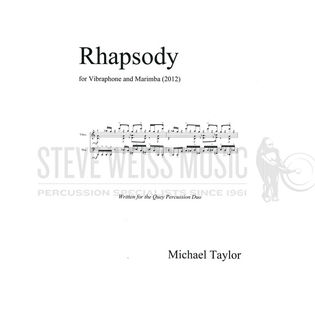 Taylor, M.-Rhapsody for Vibraphone and Marimba (SP)-V/M