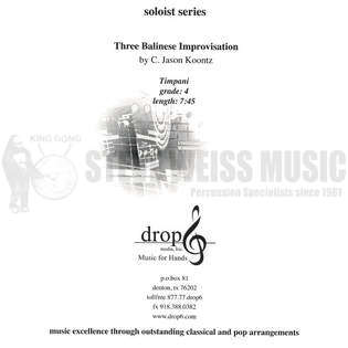 Koontz-Three Balinese Impressions-4T