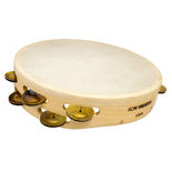 Ron Vaughn 10" German Silver Concert Tambourine