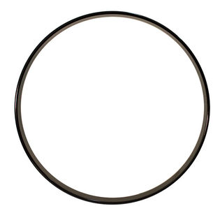 Universal Percussion Wood Bass Drum Hoop - Black Glossy Finish
