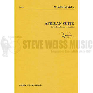 Henderickx-African Suite (cello version) (SP)-P/VC