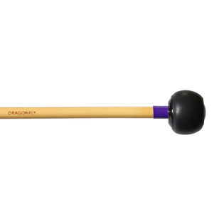 Dragonfly Percussion 1" Black Bell Extra Soft, Rattan