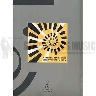 Brunk-Four Preludes for Marimba Book 2-M