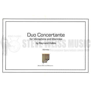 Helble-Duo Concertante for Vibraphone and Marimba (P)-V/M