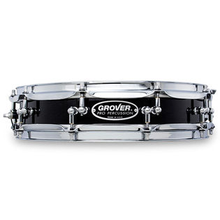 Grover Pro Keegee Piccolo Snare Drum Charcoal Ebony - 14x3