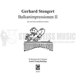 Stengert-Balkanimpressionen II  (SP)-M/FL or REC