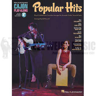 Roscetti-Cajon Play-Along: Popular Hits (Audio Access Included)