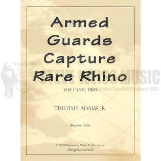 Adams, T.-Armed Guards Capture Rare Rhino (SP)-3 cajons