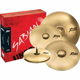Sabian XSR Performance Set - FREE 18" Fast Crash