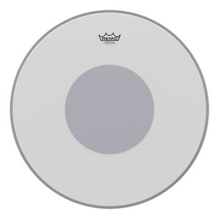 Remo Powerstroke P3 Bass Drum Head - Coated Black Dot