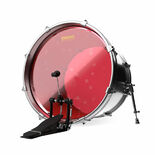 Evans Hydraulic Red Bass Drum Head Alternate Picture