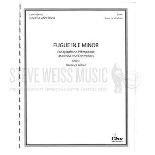 Cultreri-Fugue in E Minor (SP)-V/X/M/CB