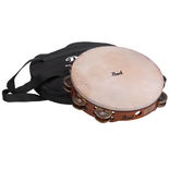 Pearl 10" Double Row Concert Tambourine - German Silver