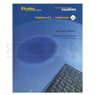Drouet-18 Progressive Studies 4:Timpani