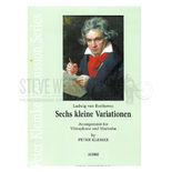 Beethoven-Sechs Kleine Variationen arr. Klemke (2S)-V/M