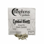 Bosphorus Nickle Plated Brass Cymbal Rivets - 8 Pack