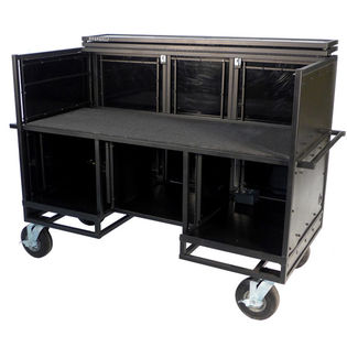 Pageantry Innovations KC-35 Seated Synth/Mixer Combo Cart