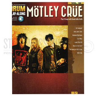 Hal Leonard Drum Play-Along-Motley Crue vol. 46 (Audio Access Included)