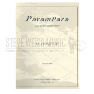 Forsthoff-Parampara-Frame drum