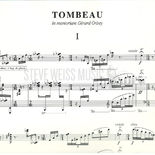 Hurel-Tombeau: In Memoriam Gerard Grisey (SP)-P/PN Alternate Picture