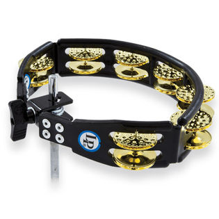 LP Cyclops Tambourine - Black W/ Brass Jingles (LP179)