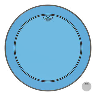 Remo Colortone Powerstroke P3 Batter Bass Drumhead - Blue