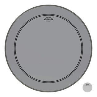 Remo Colortone Powerstroke P3 Batter Bass Drumhead - Smoke
