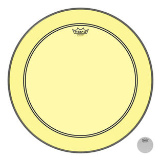 Remo Colortone Powerstroke P3 Batter Bass Drumhead - Yellow