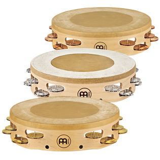 Meinl Artisan Edition Tone Palette Tambourine 3 Pack