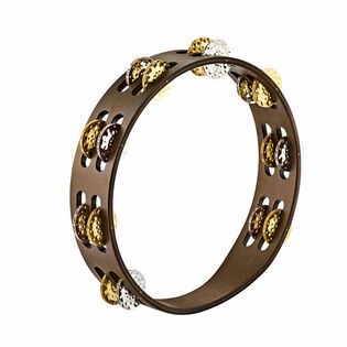 Meinl 10" Vintage Wood Tambourine - Double Row