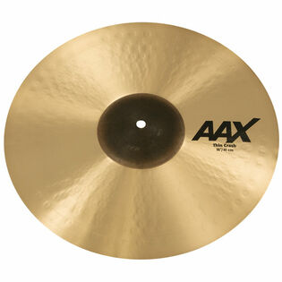 Sabian 16" AAX Thin Crash Cymbal