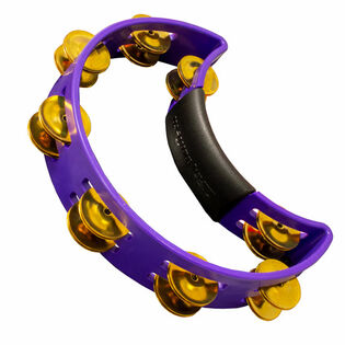Rhythm Tech RT1081 Tambourine - Purple with Brass Jingles