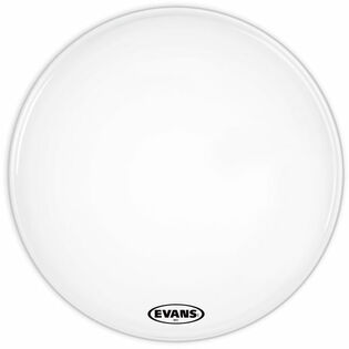 Evans 32" MX1 White Marching Bass Drum Head (Old Logo)