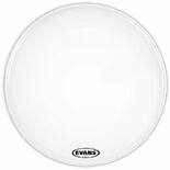 Evans 32" MX1 White Marching Bass Drum Head (Old Logo)