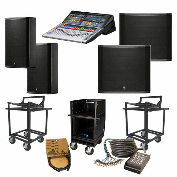 components of pa system