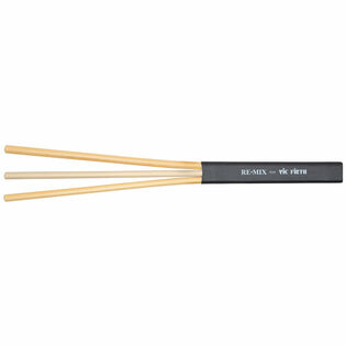 Vic Firth Re-Mix Brushes - Rattan & Birch