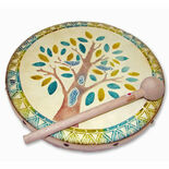 Indonesian Blooming Tree Frame Drum