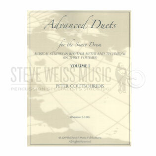 Coutsouridis-Advanced Duets for Snare Drum vol. I