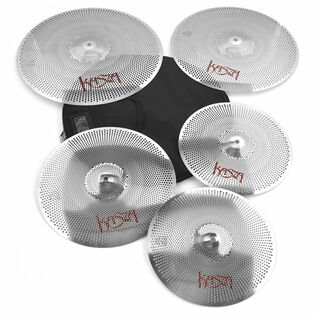 Kasza Cymbals Quiet on the Set Practice Cymbal Pack