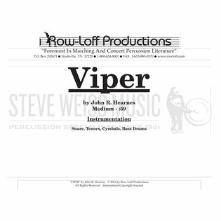 Hearnes-Viper (SP w/tutor tracks)-Drumline