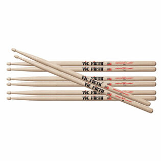 Vic Firth American Classic 5A Drumsticks Value Pack