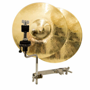 Weiss 10&Prime; Traditional Cast Hi-Hat Cymbals with FREE X-Hat Attachment