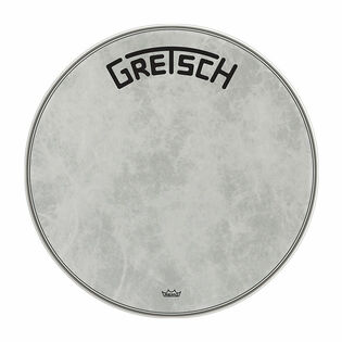 Gretsch 22" Fiberskyn Bass Drumhead with Broadkaster Logo