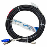 ProCo Siamese Twin Powercon Audio and Power Cable EC12